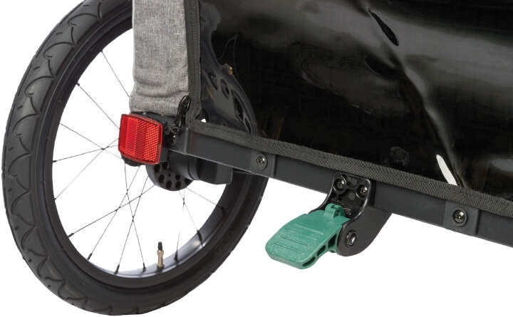 TRIXIE Fahrradanhänger mit Rampe